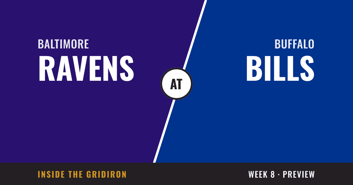 Week 8 preview: Baltimore Ravens at Buffalo Bills