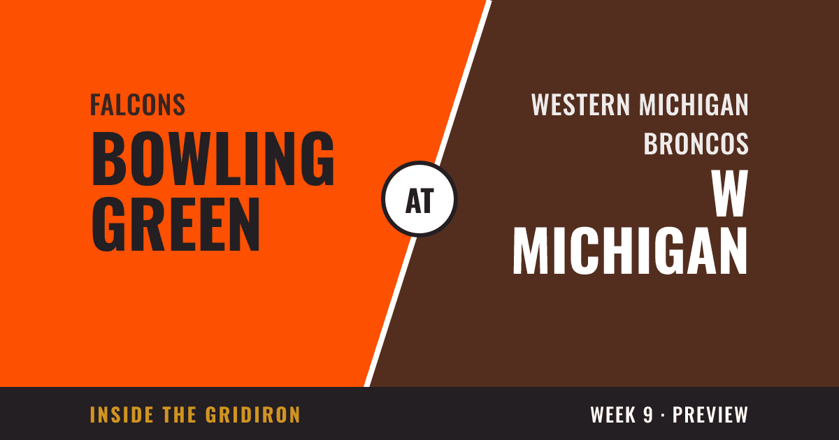 Week 9 preview: Bowling Green Falcons at Western Michigan Broncos