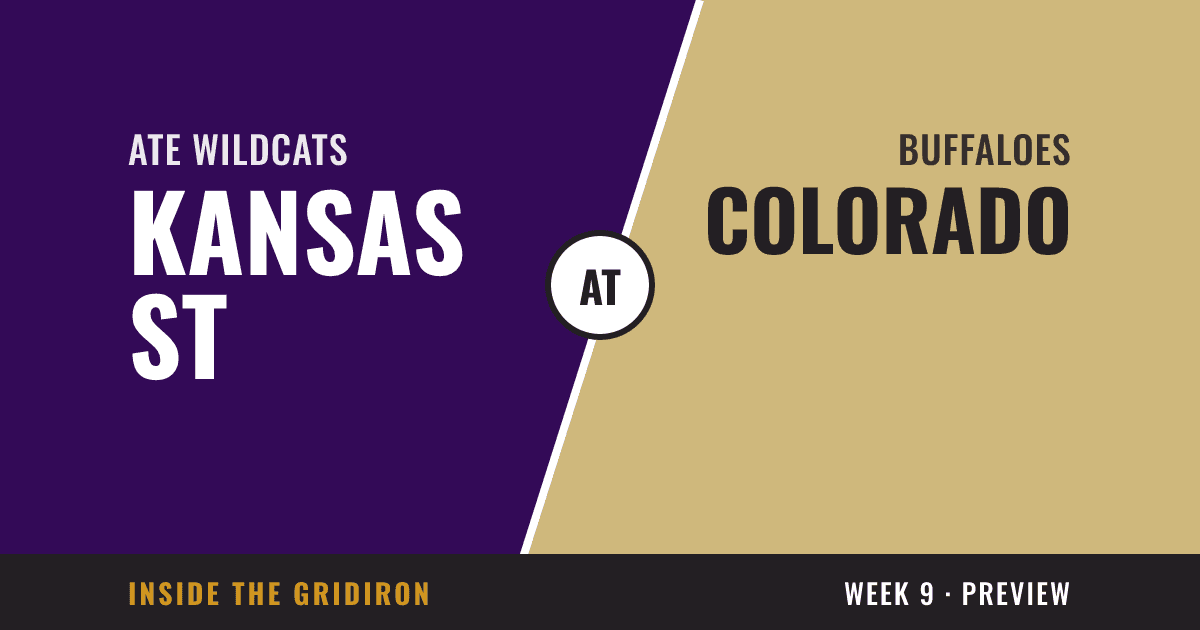 Week 9 preview: Kansas State Wildcats at Colorado Buffaloes